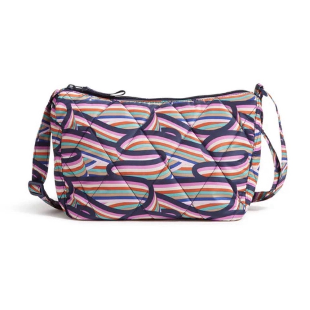 Ver Bradley Ultralight Essential Crossbody in Retro Ribbons
